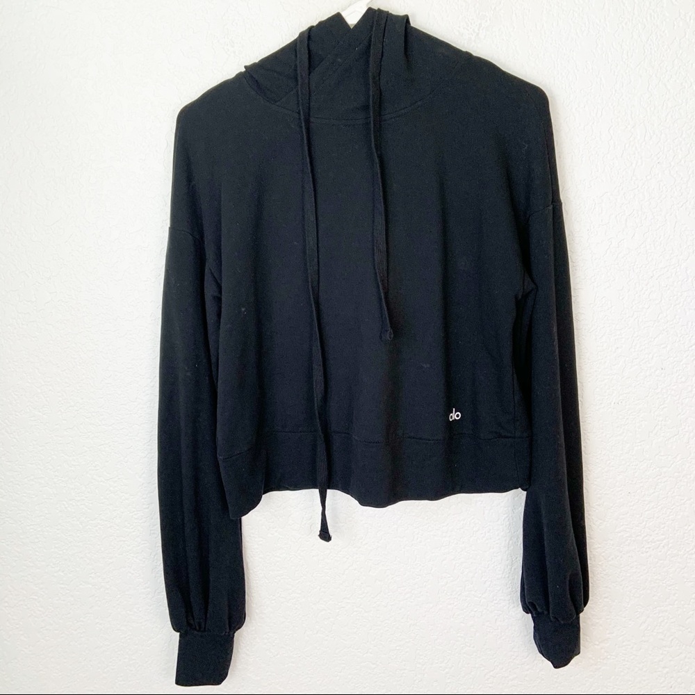 Alo Yoga Black Hoodie Pullover